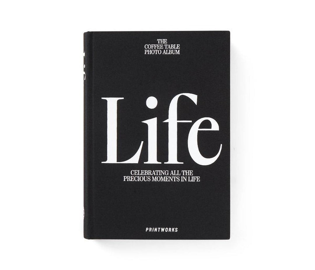 Printworks Fotoboek - Life - Zwart