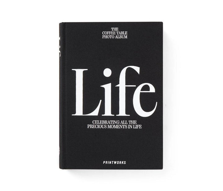 Printworks Fotoboek - Life - Zwart