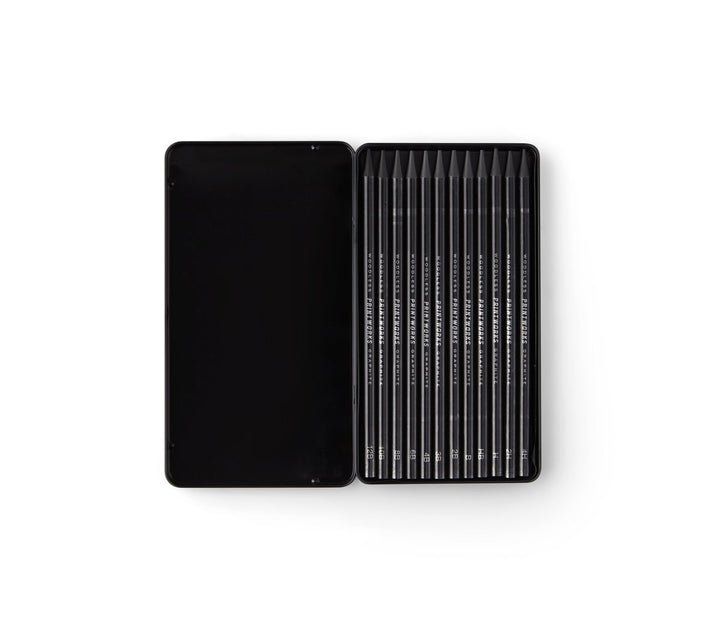 Printworks Kleurpotloden set van 12 - Graphite