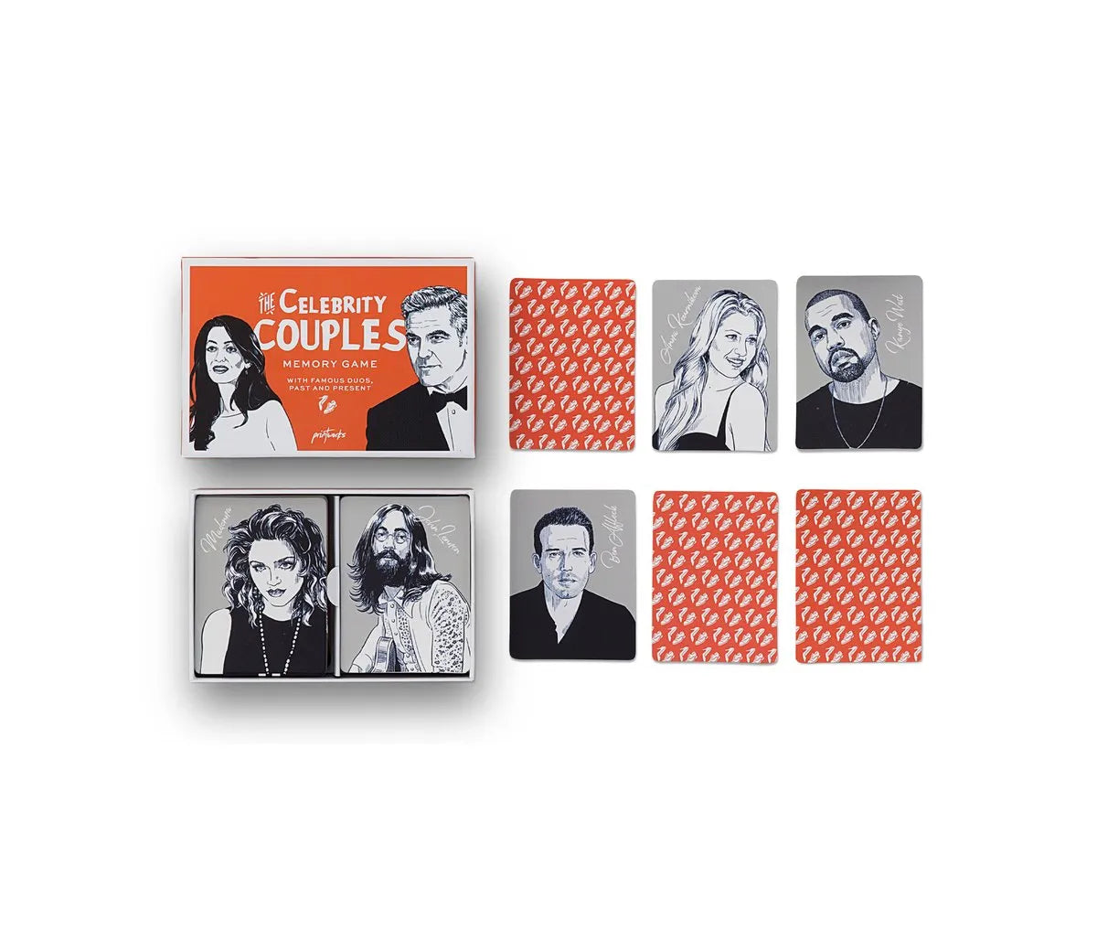 Printworks Memory spel - Celebrity couples