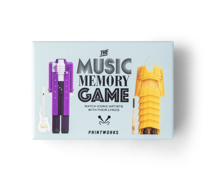 Printworks Memory spel - Music