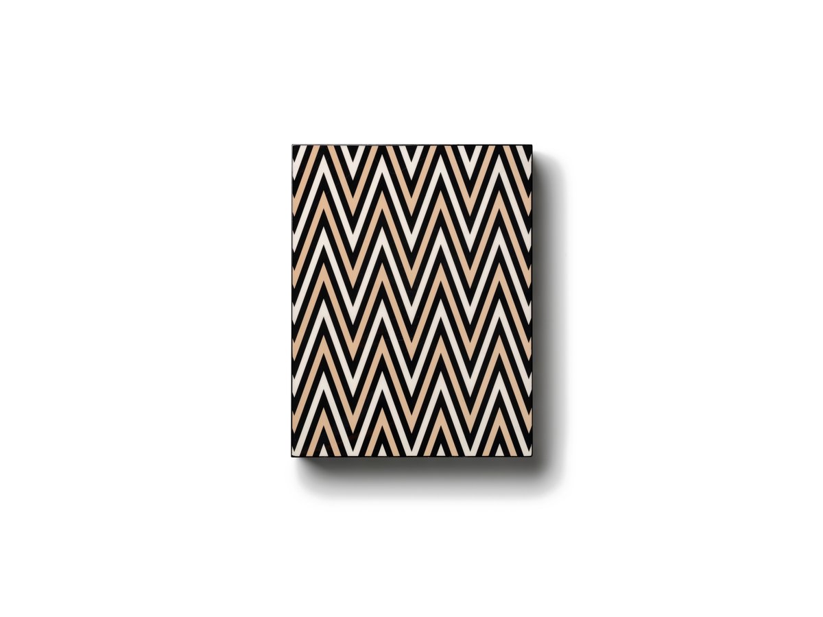 Printworks Spel - Backgammon Lacquered - Zwart