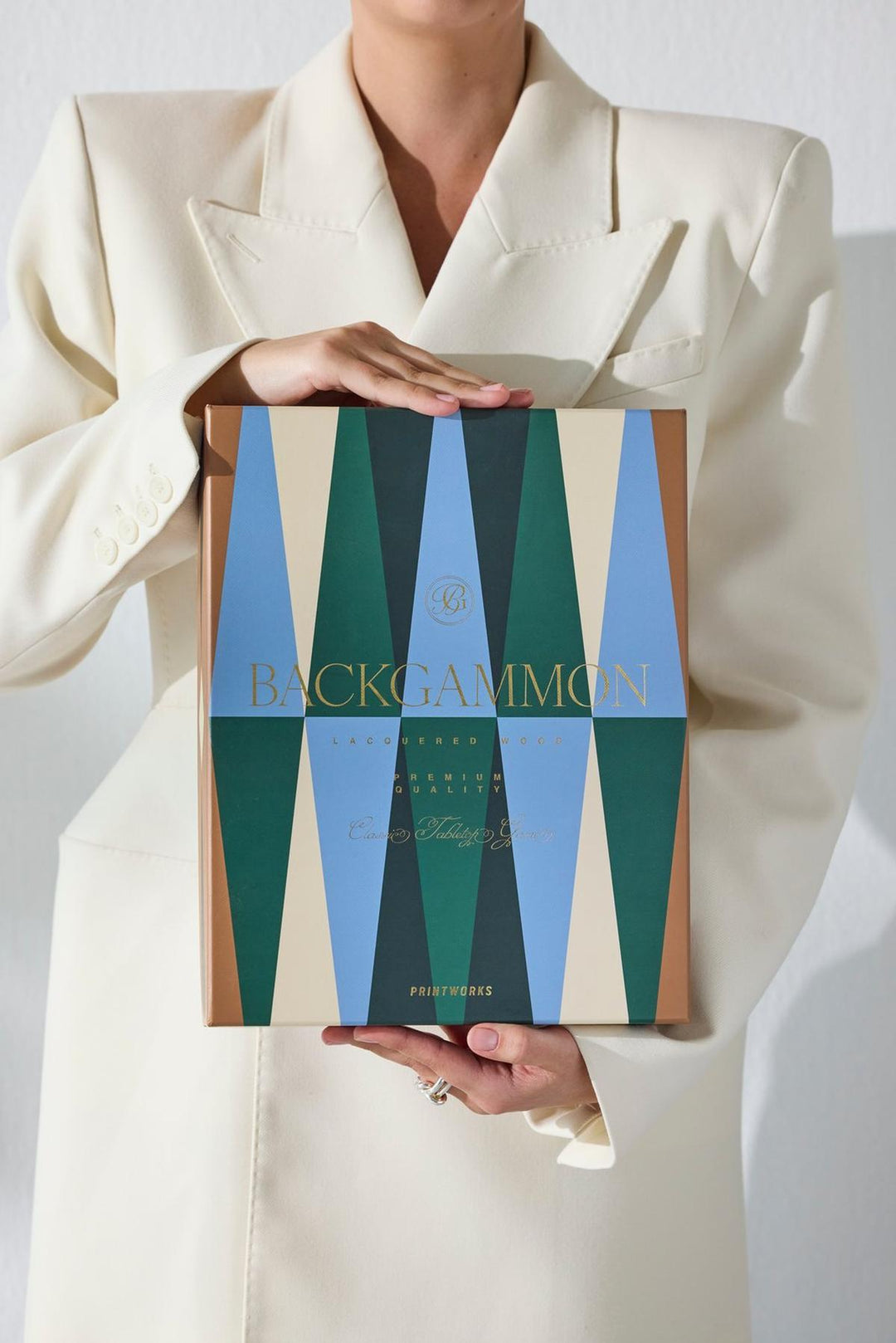 Printworks Spel - Backgammon lacquered