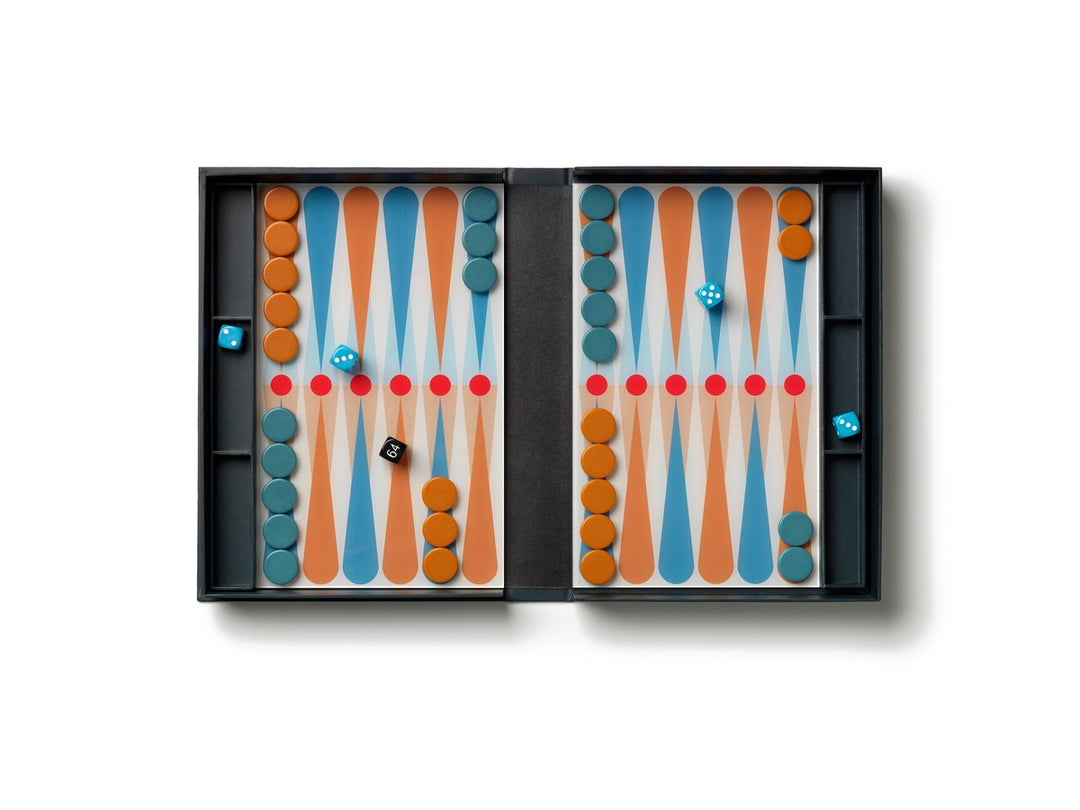 Printworks - Spel Classic - Art of Backgammon - Antraciet