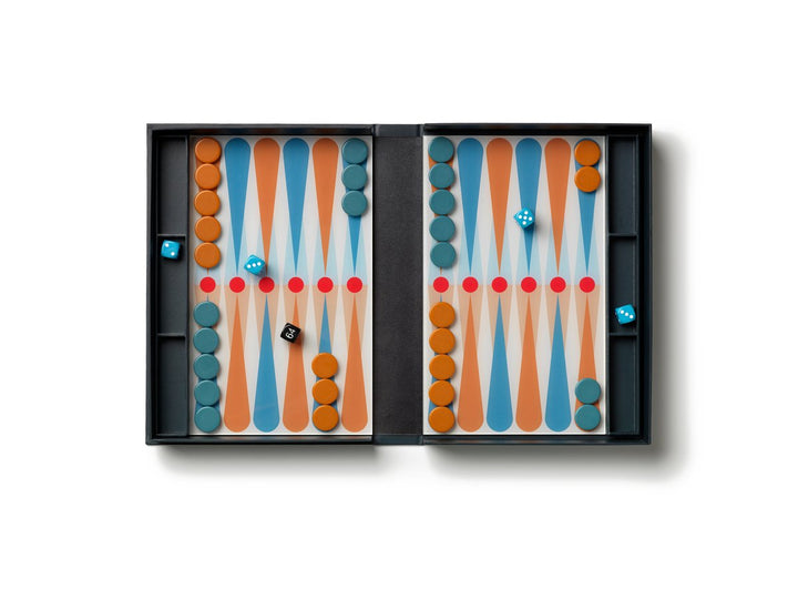Printworks - Spel Classic - Art of Backgammon - Antraciet
