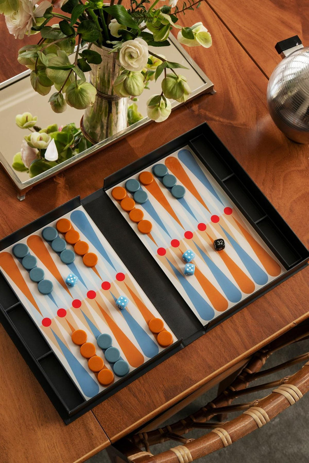 Printworks - Spel Classic - Art of Backgammon - Antraciet