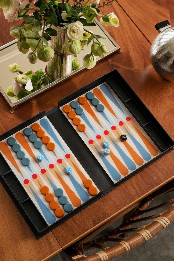 Printworks - Spel Classic - Art of Backgammon - Antraciet