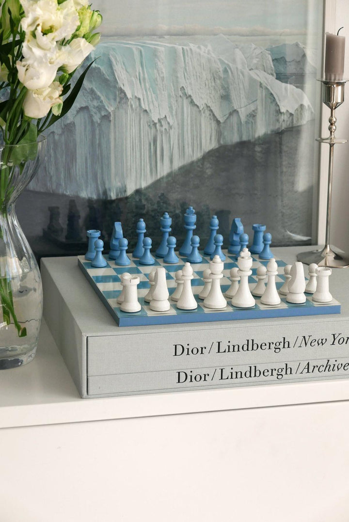 Printworks Spel Classic - Chess - Dusty Blue