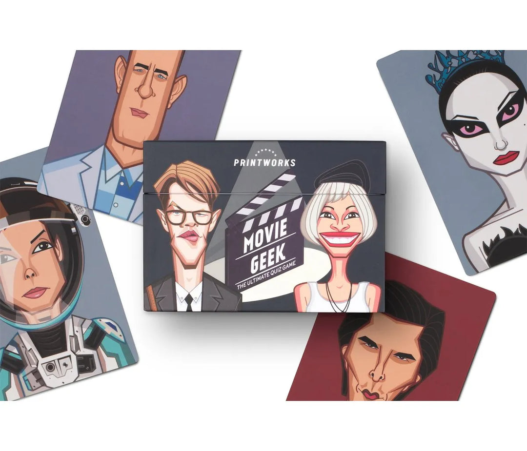 Printworks Trivia Quizspel - Movie Geek