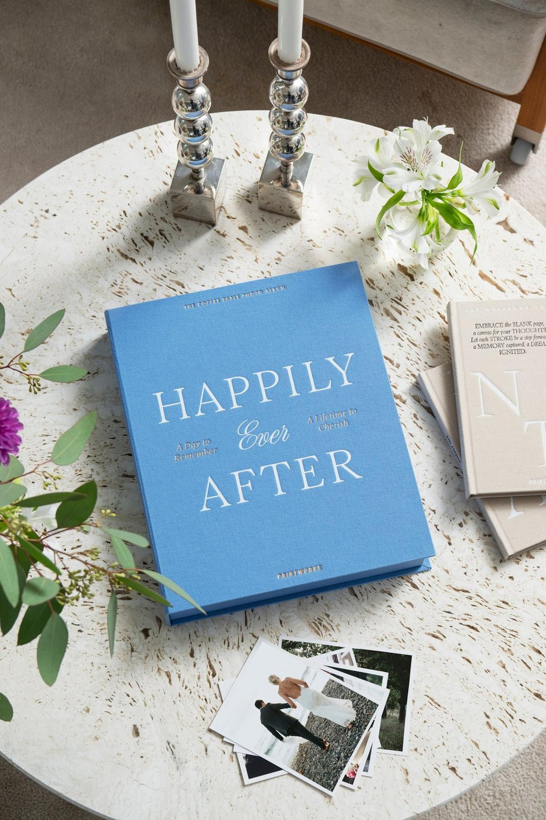 Printworks Wedding Album - Happily Ever After - Blauw