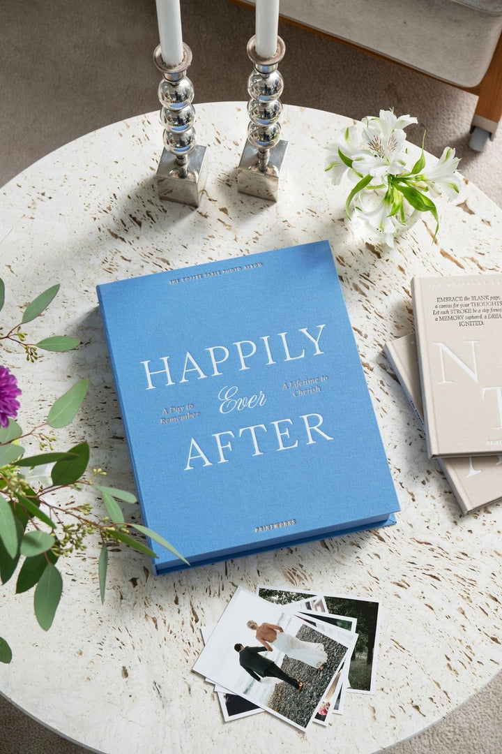 Printworks Wedding Album - Happily Ever After - Blauw