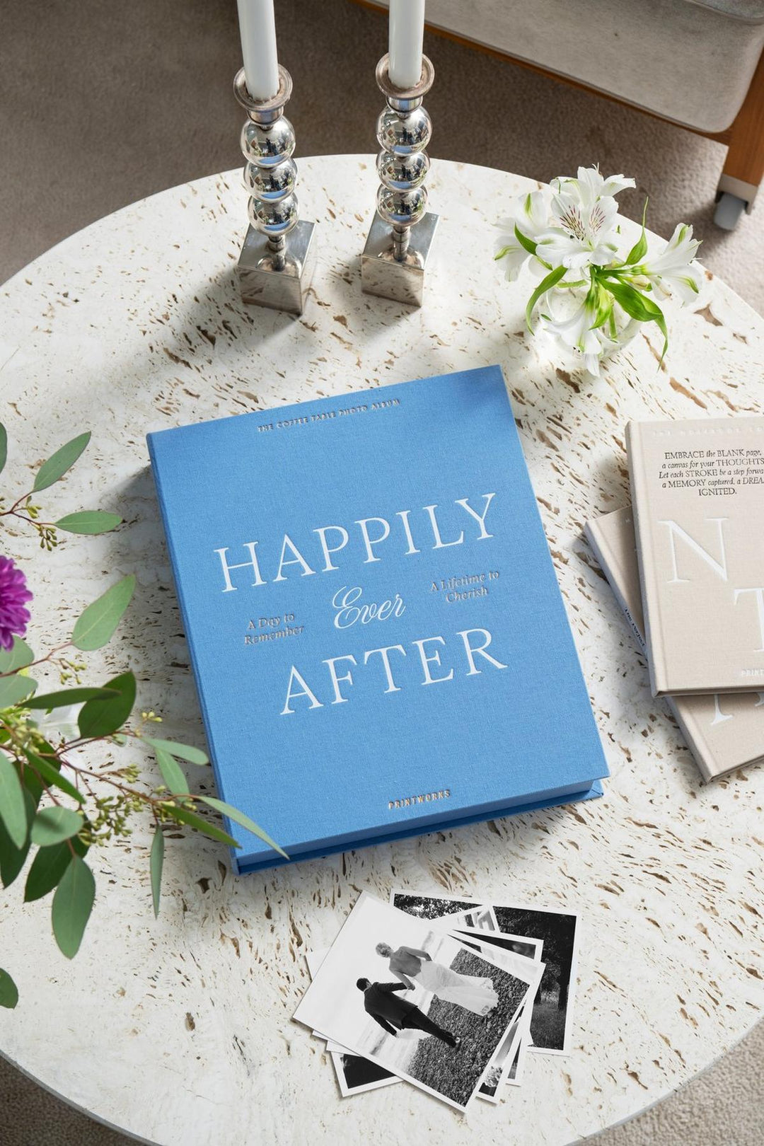 Printworks Wedding Album - Happily Ever After - Blauw