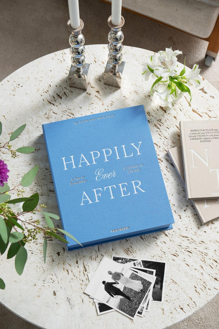 Printworks Wedding Album - Happily Ever After - Blauw