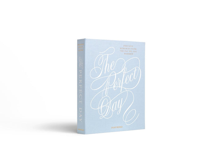 Printworks Wedding Album - The Perfect Day - Lichtblauw