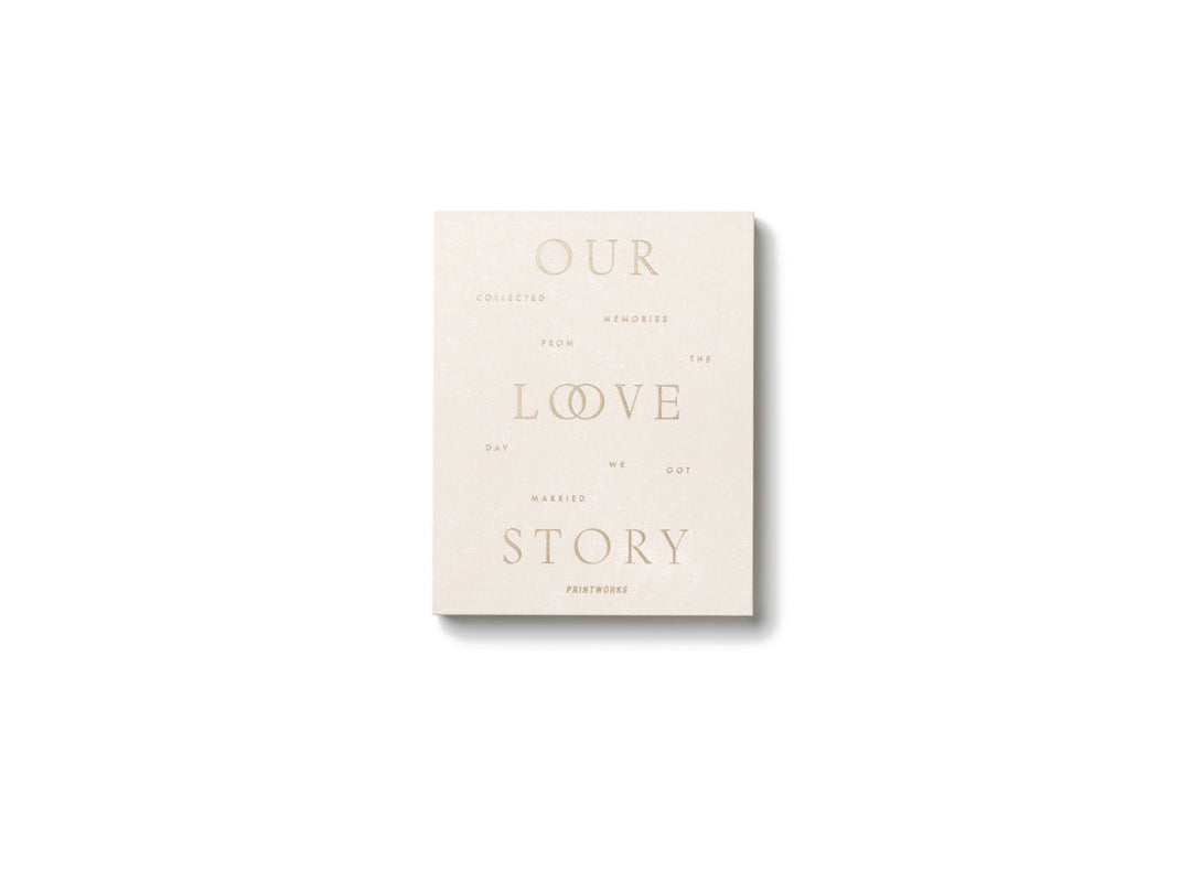 Printworks Wedding Journal - Our Love Story