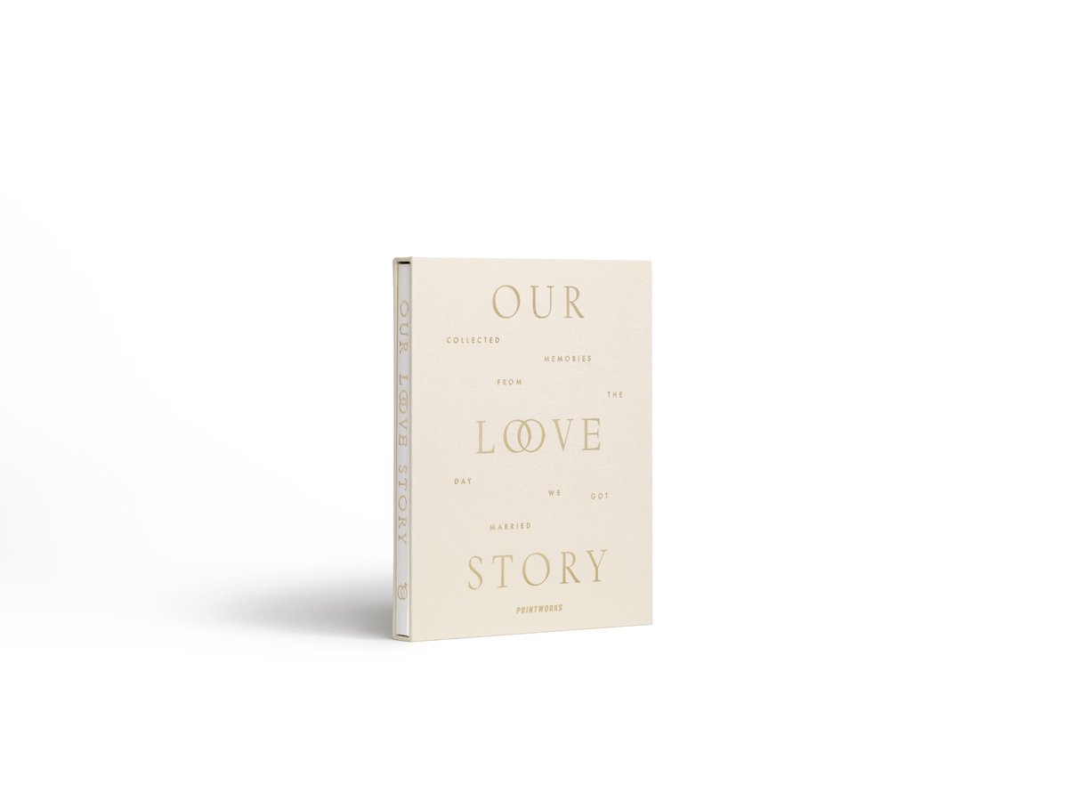 Printworks Wedding Journal - Our Love Story