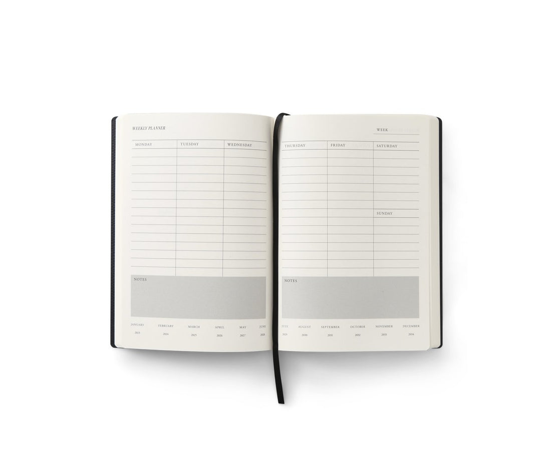 Printworks Weekplanner - Timeless - Zwart