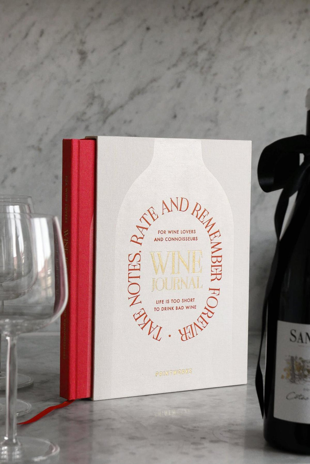 Printworks Wine Tasting Journal