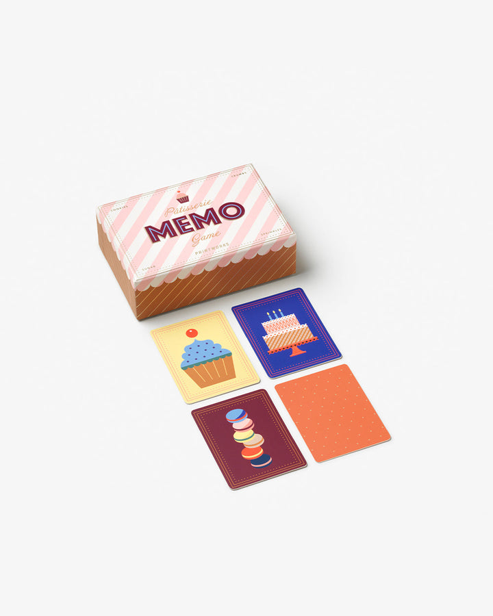 Printworks - Memo Spel Junior - Patisserie