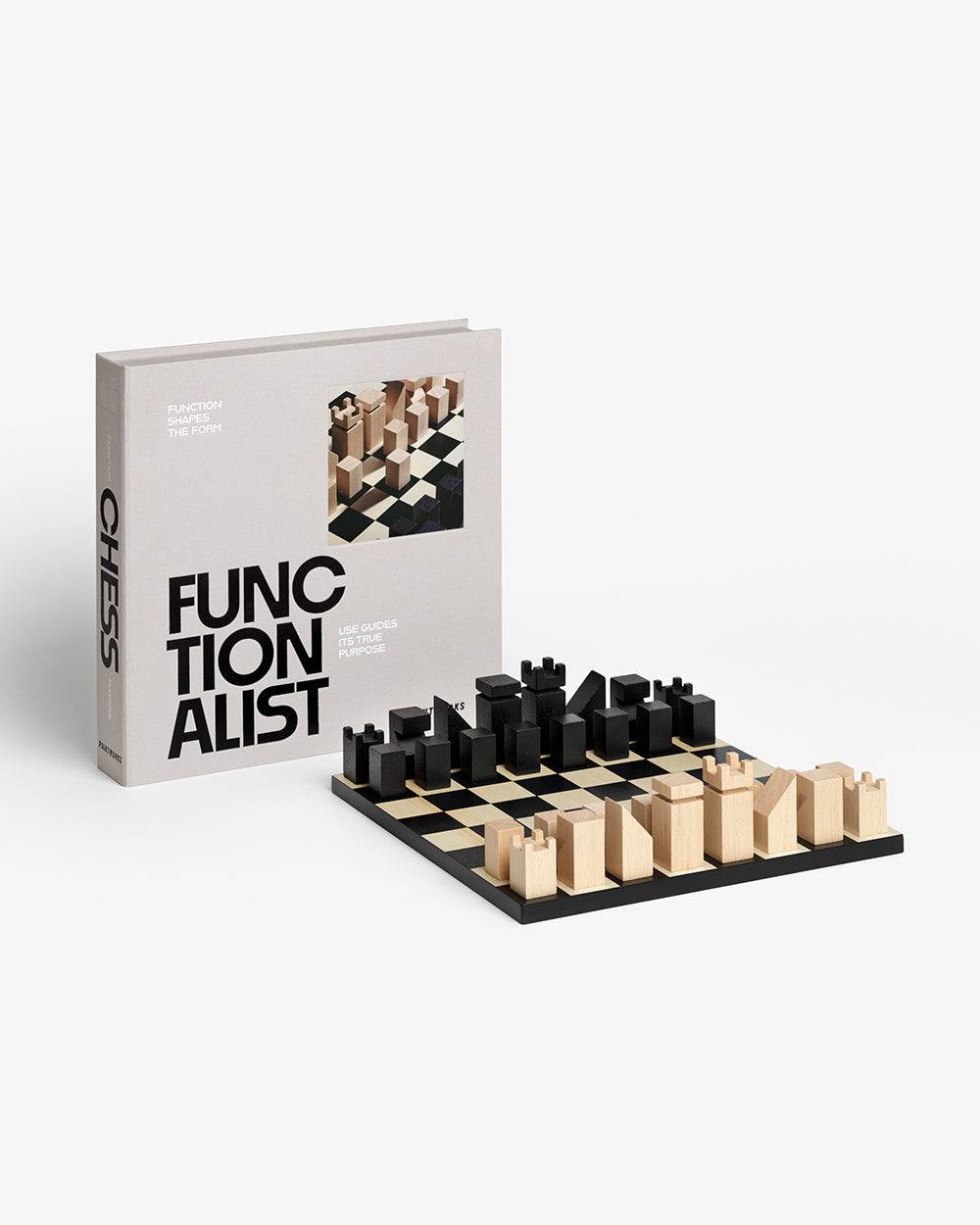 Printworks - Spel - Chess Wood - The Functionalist