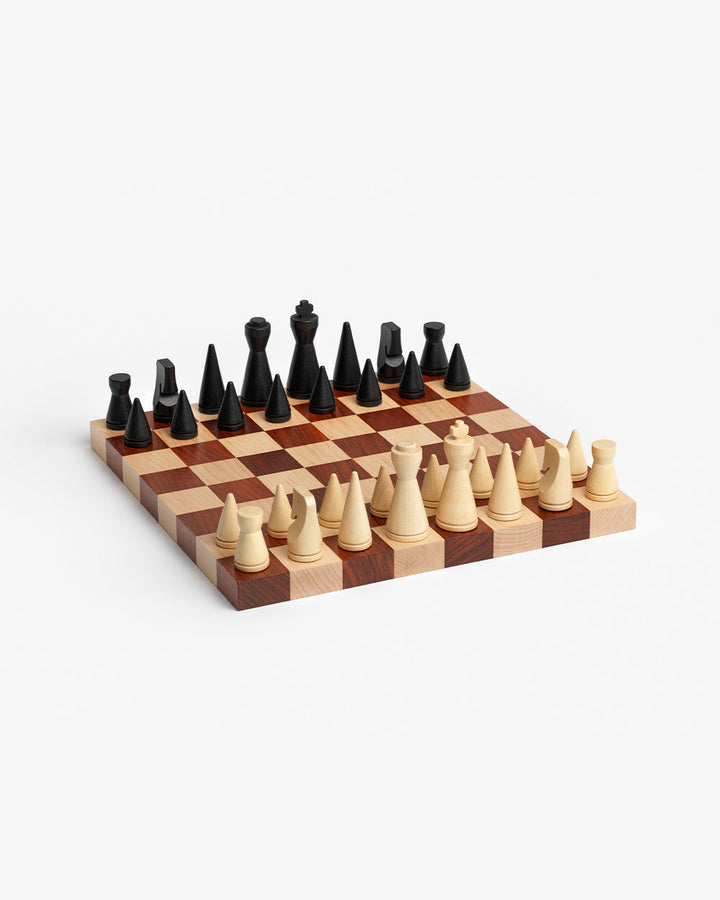 Printworks - Spel - Chess Wood - The Modernist