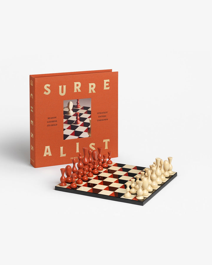 Printworks - Spel - Chess Wood - The Surrealist