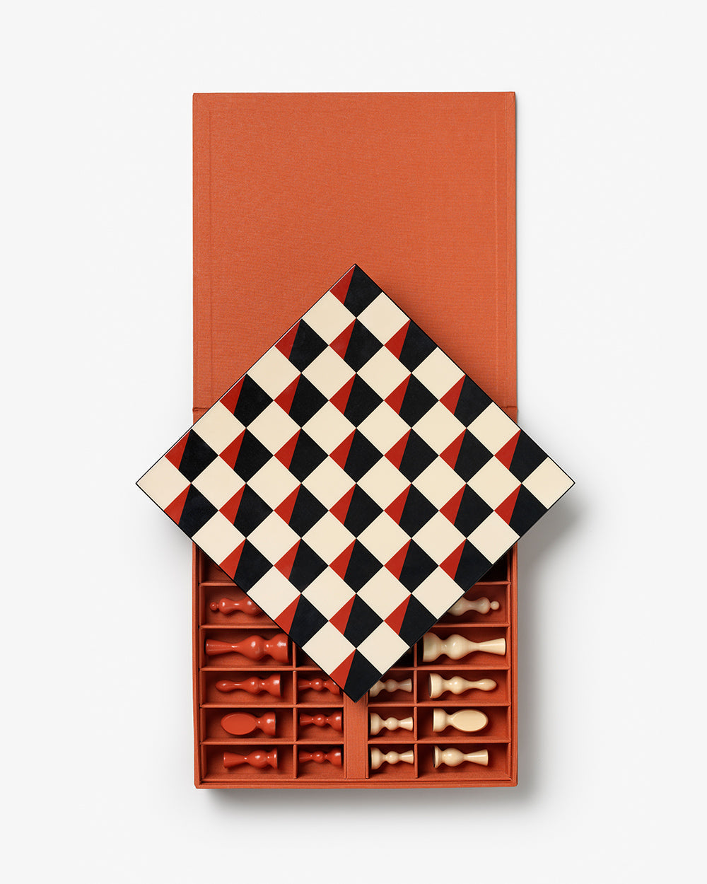 Printworks - Spel - Chess Wood - The Surrealist