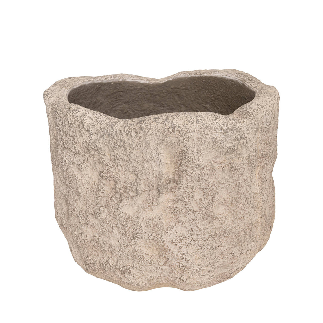 Pottery Pots - Bloempot Mesa M, Fossielzand