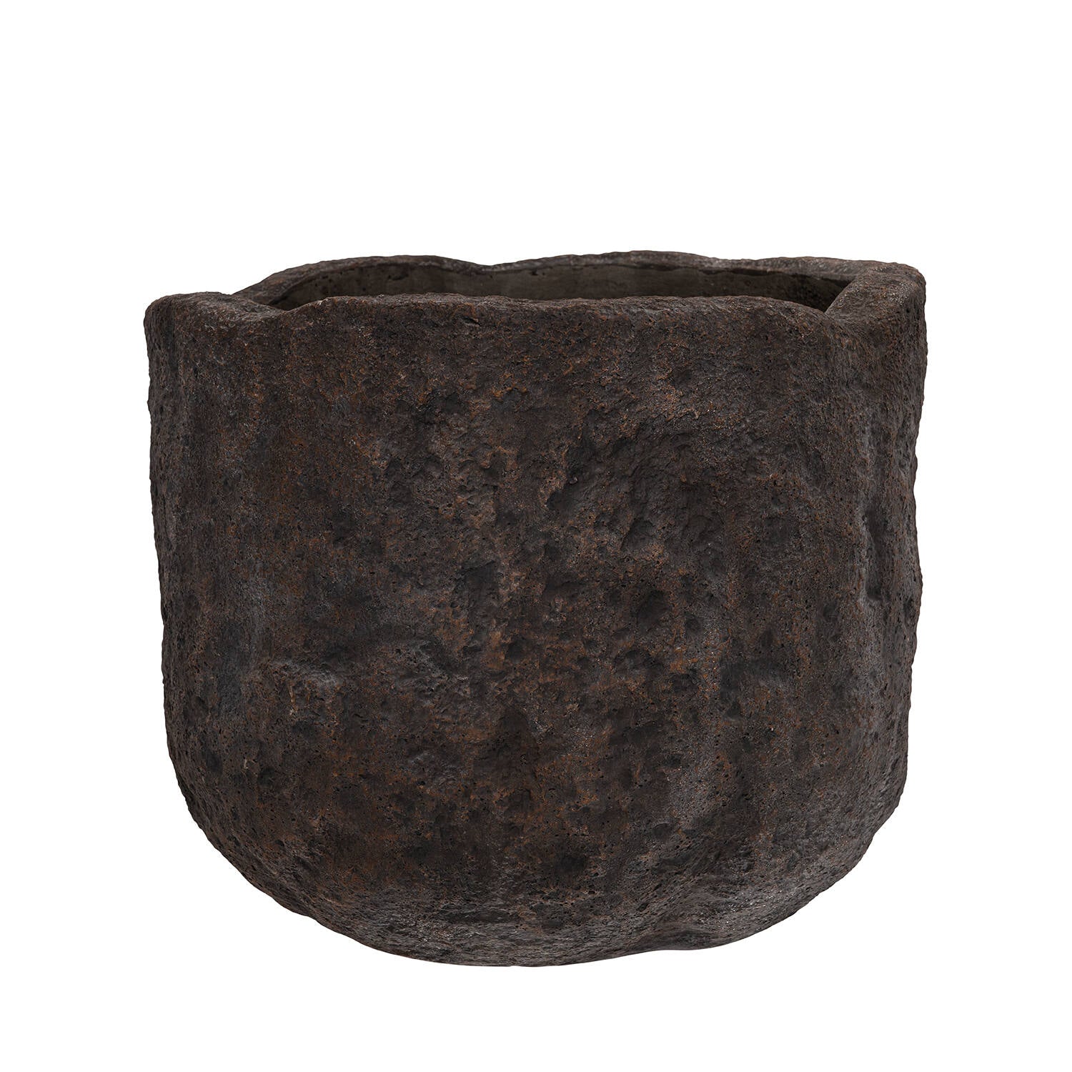 Pottery Pots - Bloempot Mesa XL, Fossiel Donkergrijs