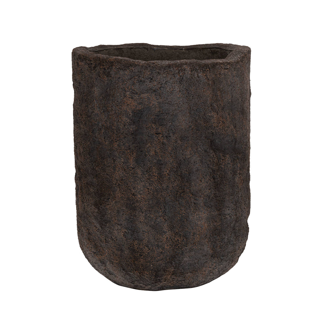 Pottery Pots - Bloempot Arch L, Fossiel Donkergrijs
