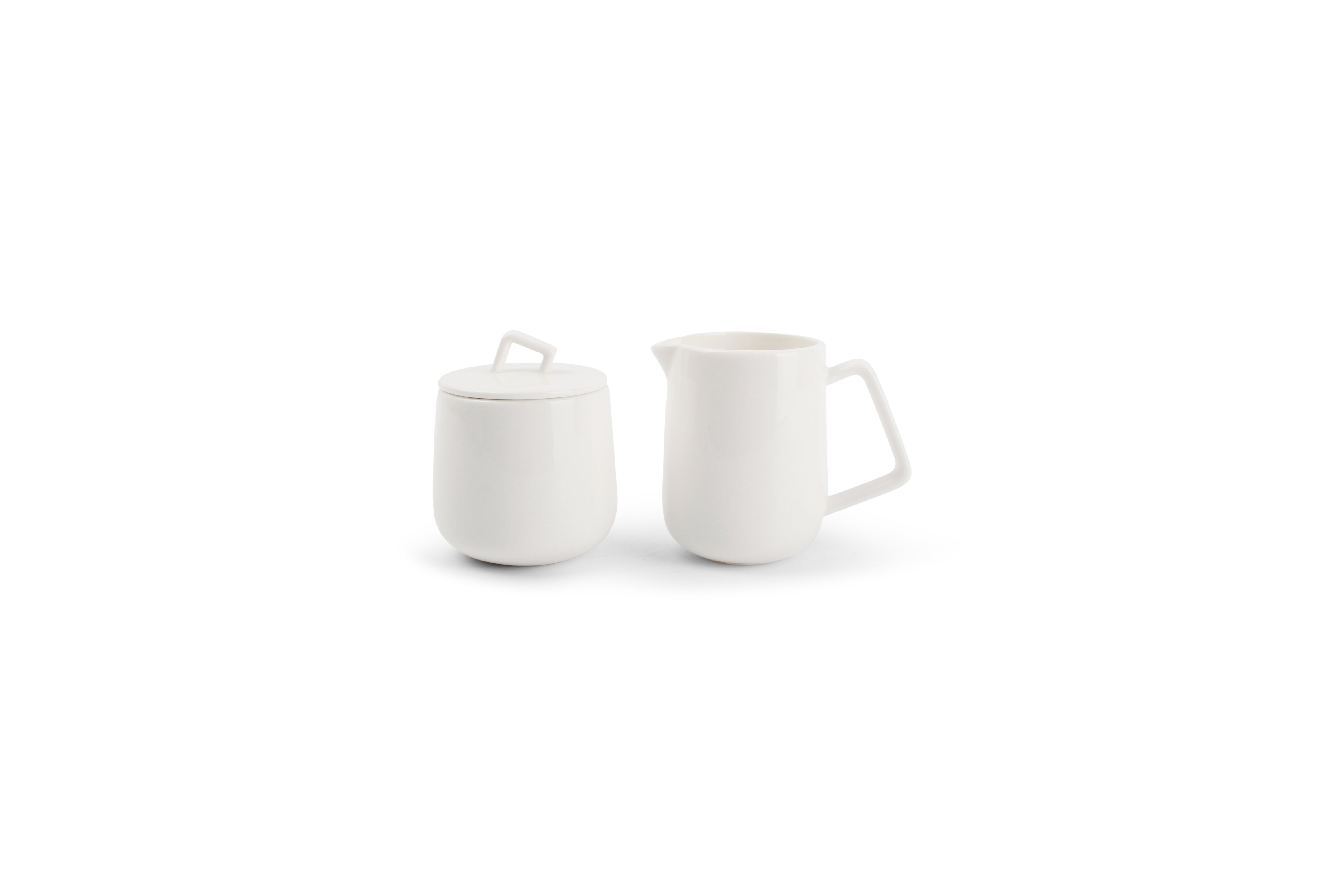 Melkkan en suikerpot 14cl Studio White