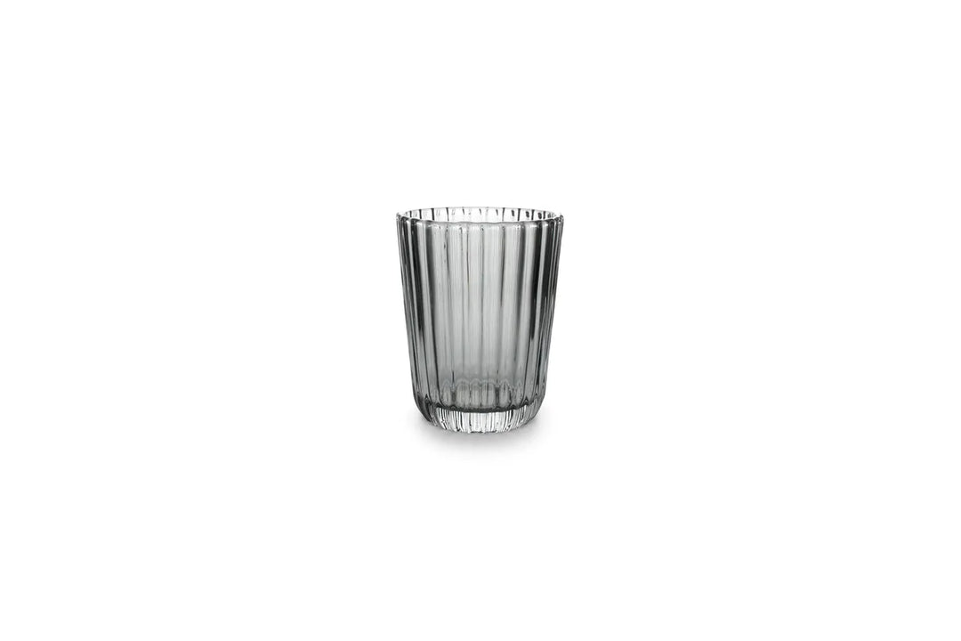Salt &amp; Pepper - Glas 26cl grijs Blossom - set/4