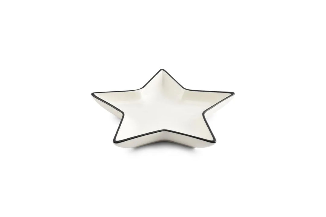 Salt &amp; Pepper - Kom 15xh3cm Ster Wit Nero - Set van 4