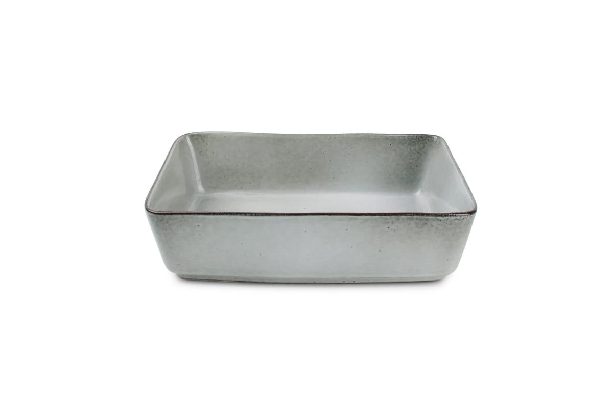 Salt & Pepper - Ovenschaal 20x13,5xh5,5cm Groen Artisan - Set van 2