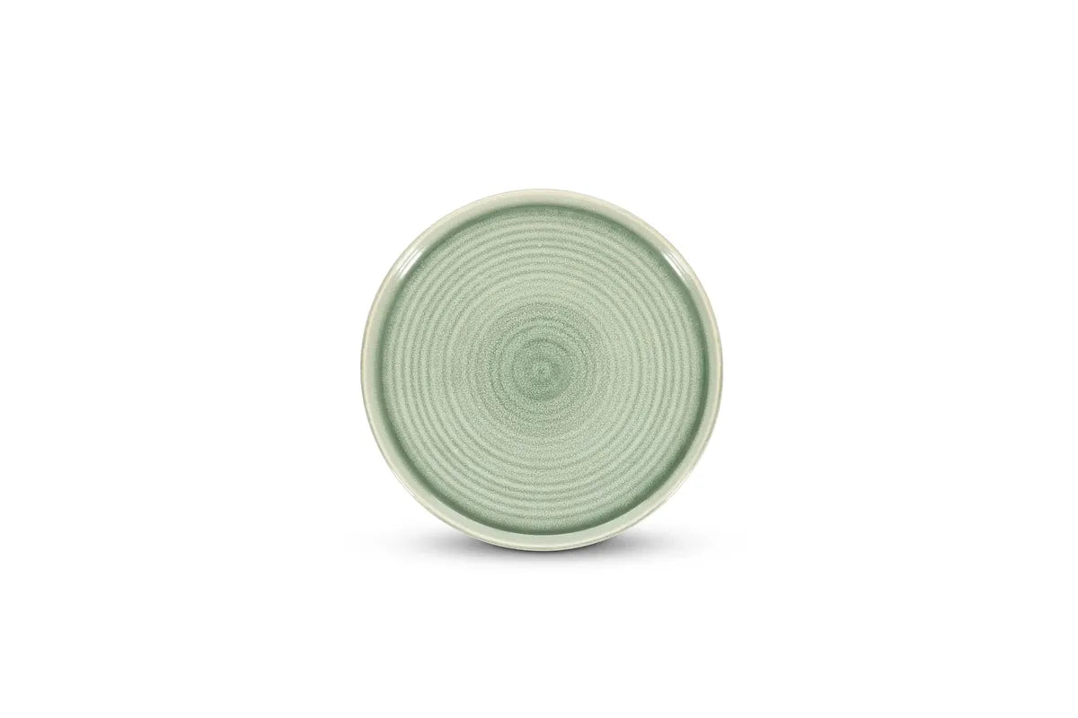 Salt & Pepper - Plat bord 27,5cm groen Cameo - Set van 4