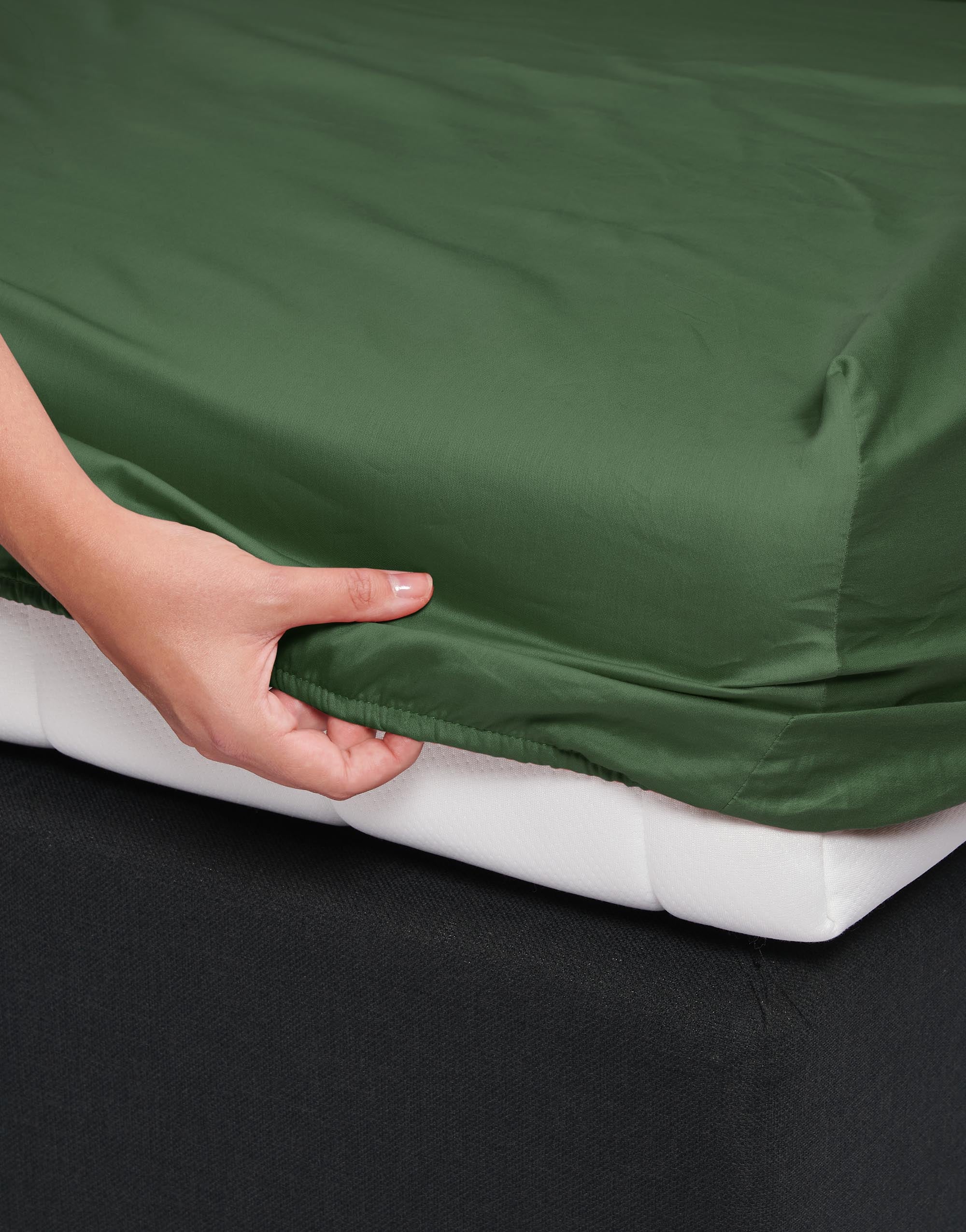Satin Hoeslaken - 90x210