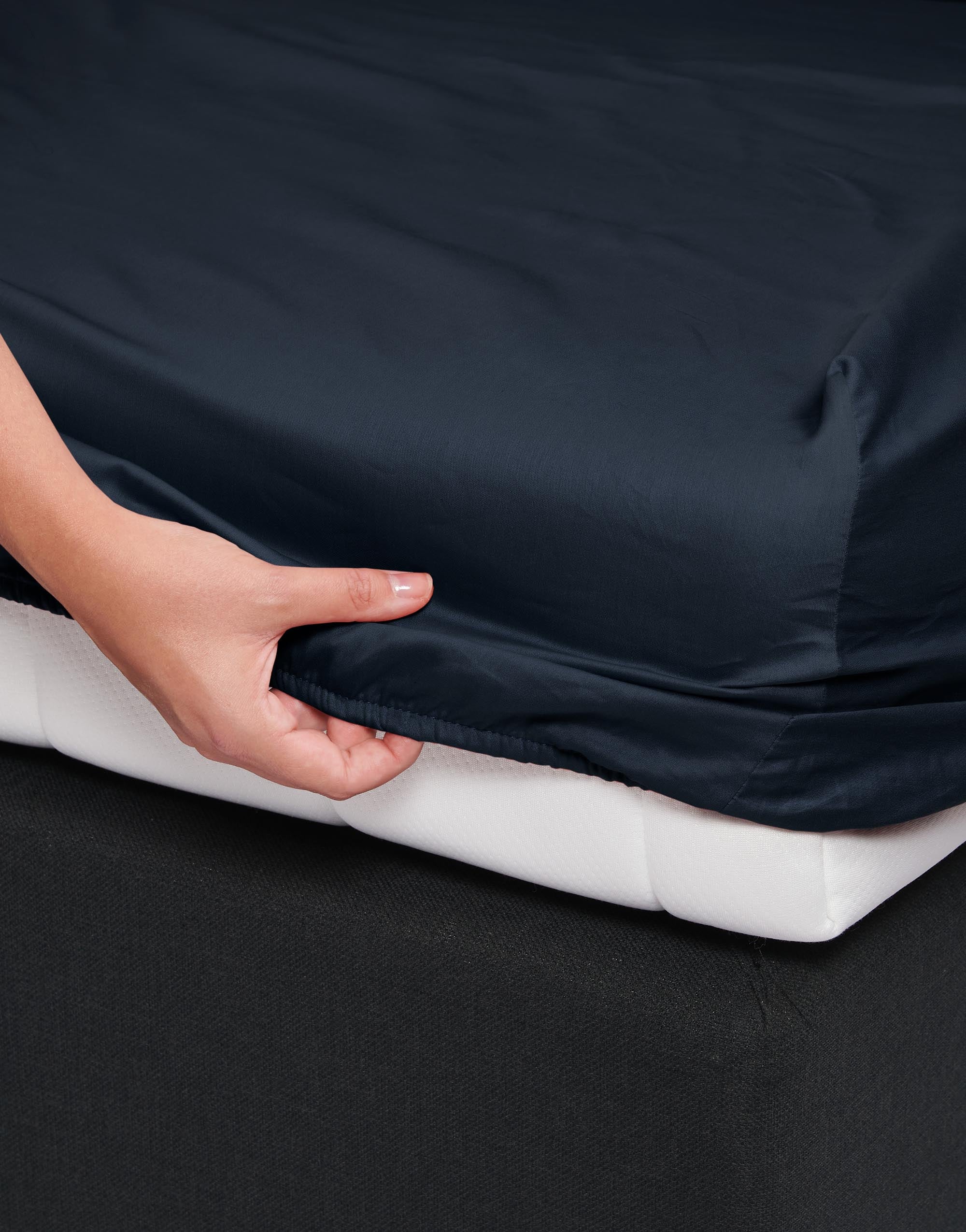 Satin Hoeslaken - 80x200