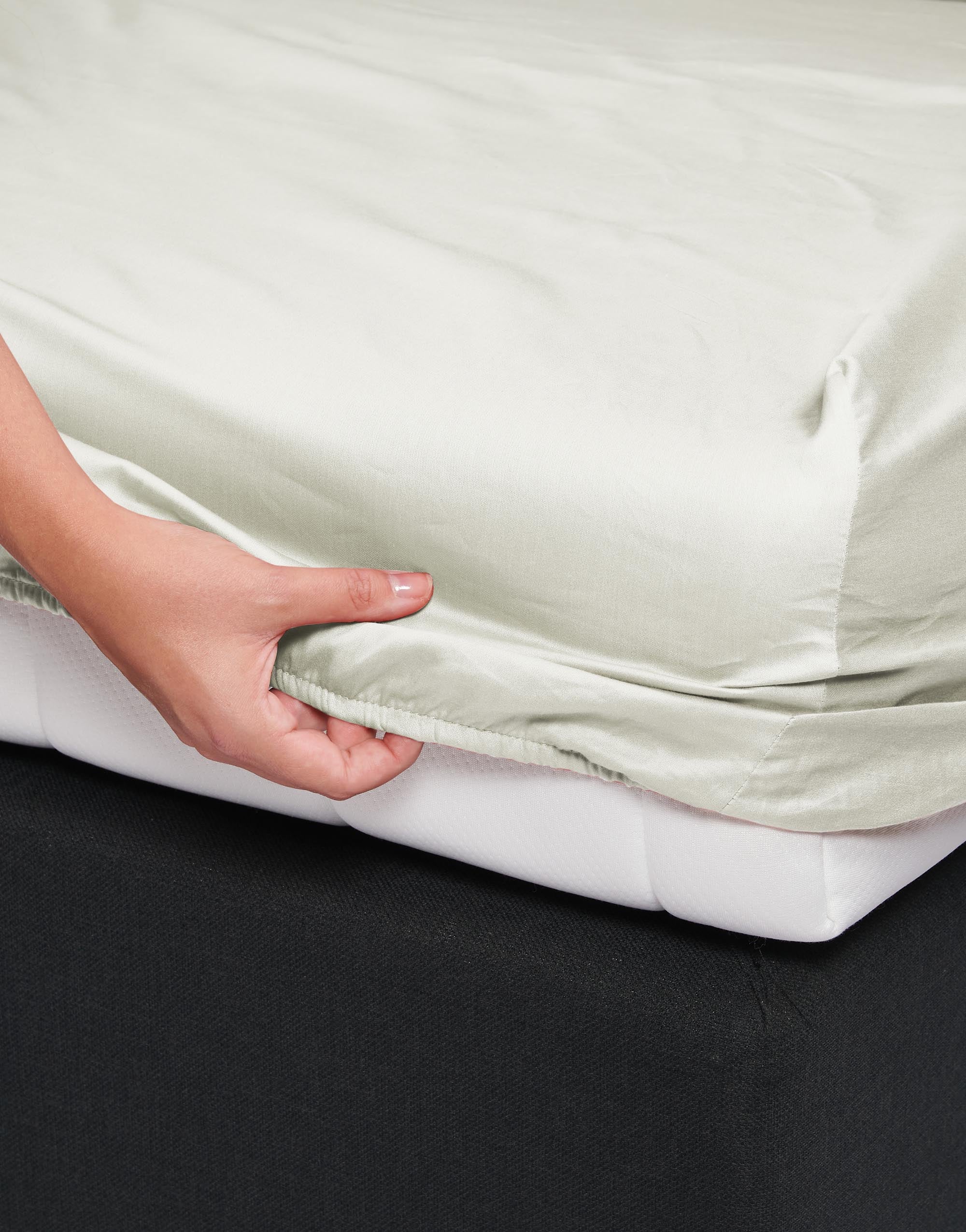 Satin Hoeslaken - 90x200