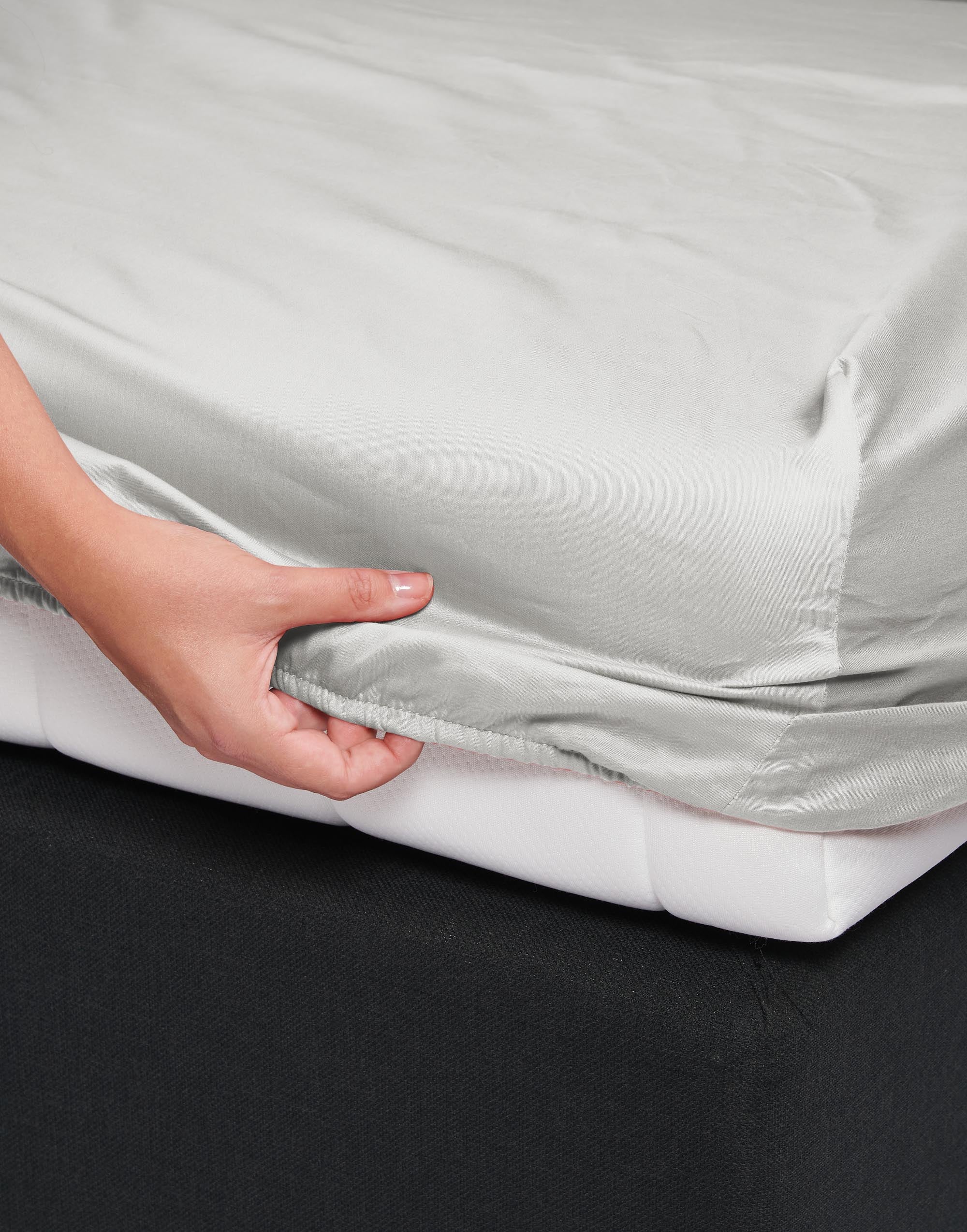 Satin Hoeslaken - 90x200