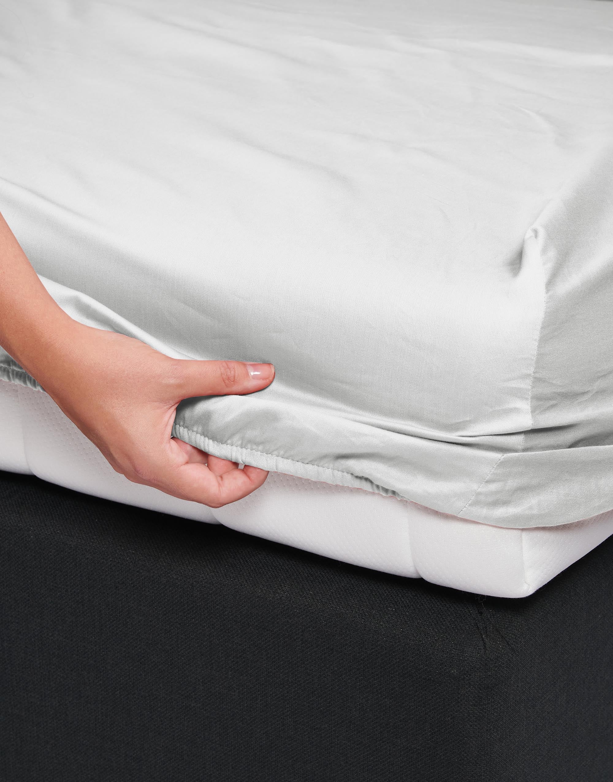 Satin Hoeslaken - 90x200