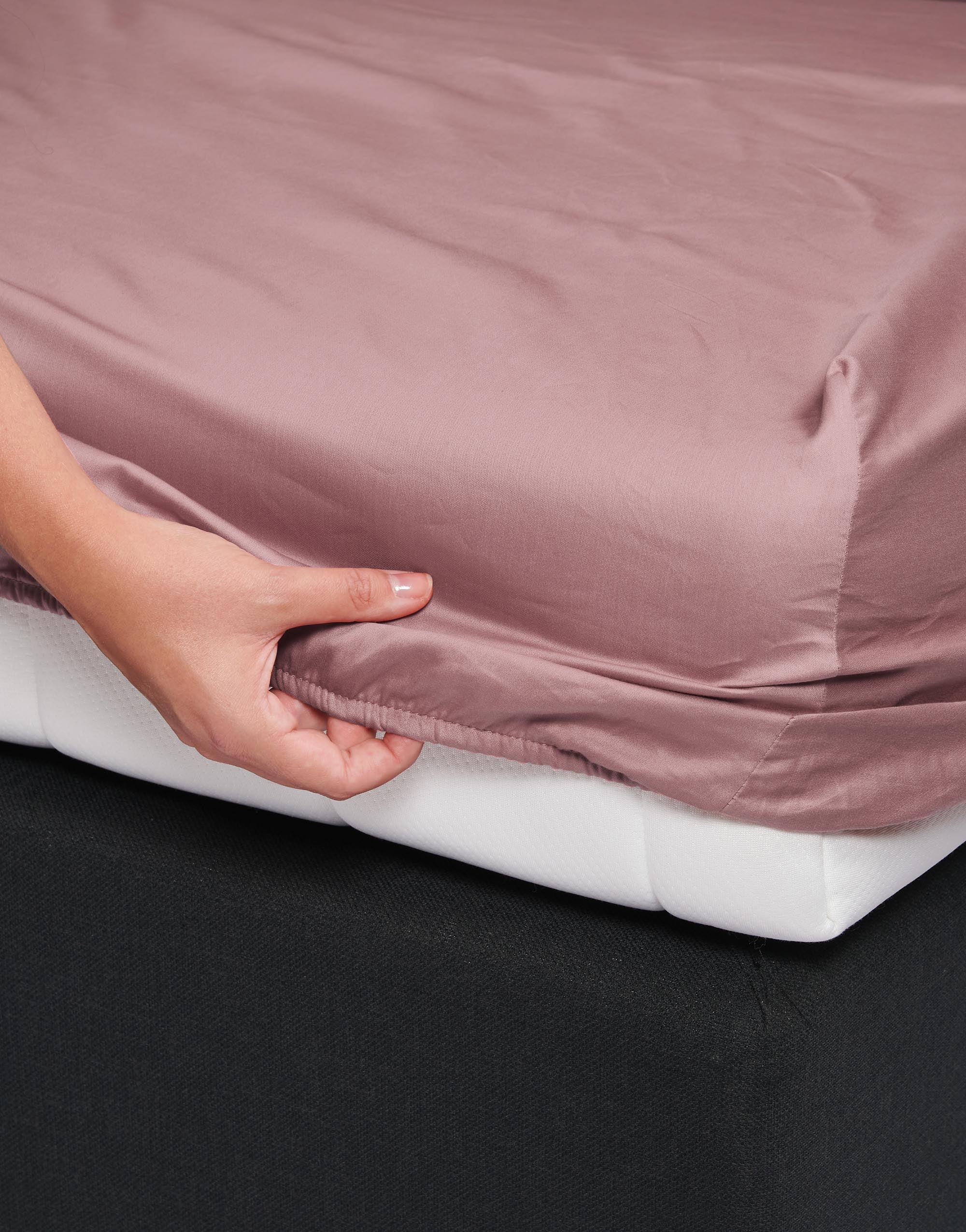 Satin Hoeslaken - 80x200