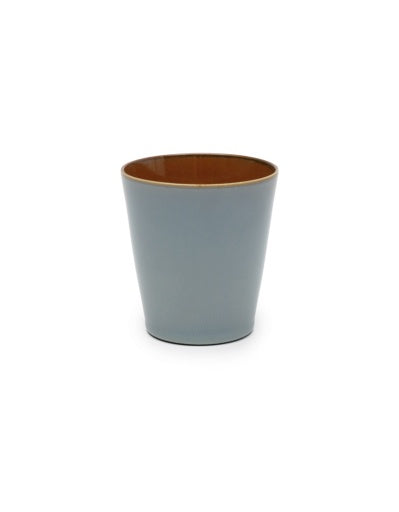 Serax - Anita Le Grelle - CONISCHE BEKER M SMOKY BLUE/RUST