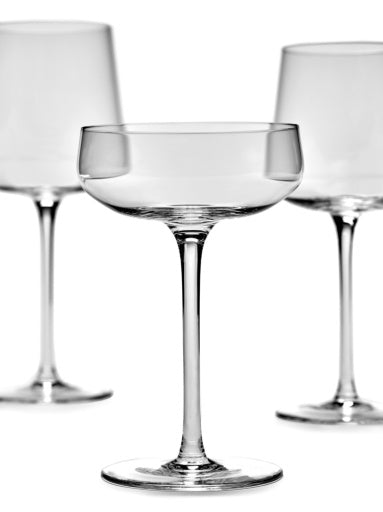 Serax - Ann Van Hoey - CHAMPAGNECOUPE NIDO - Set van 4