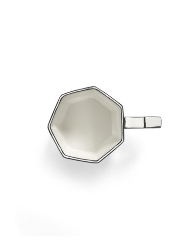 Serax - Annebet Philips - THEEKOP WIT/ZWART CARTE BLANCHE - Set van 2