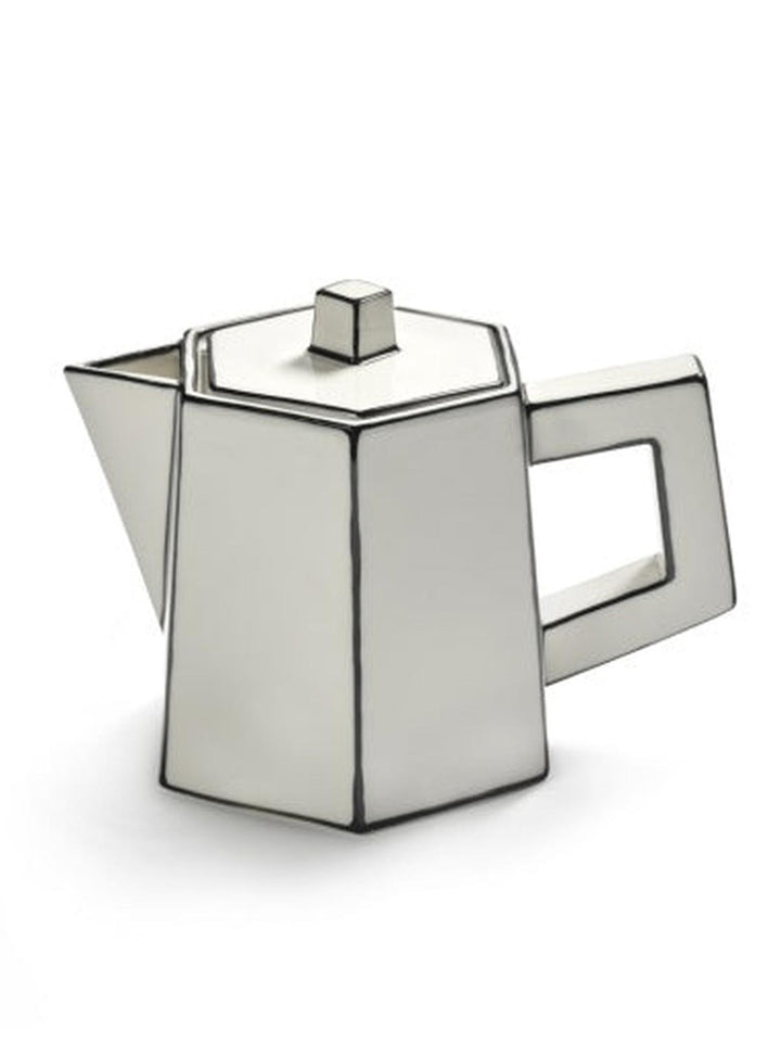 Serax - Annebet Philips - Theepot Wit/Zwart Carte Blanche