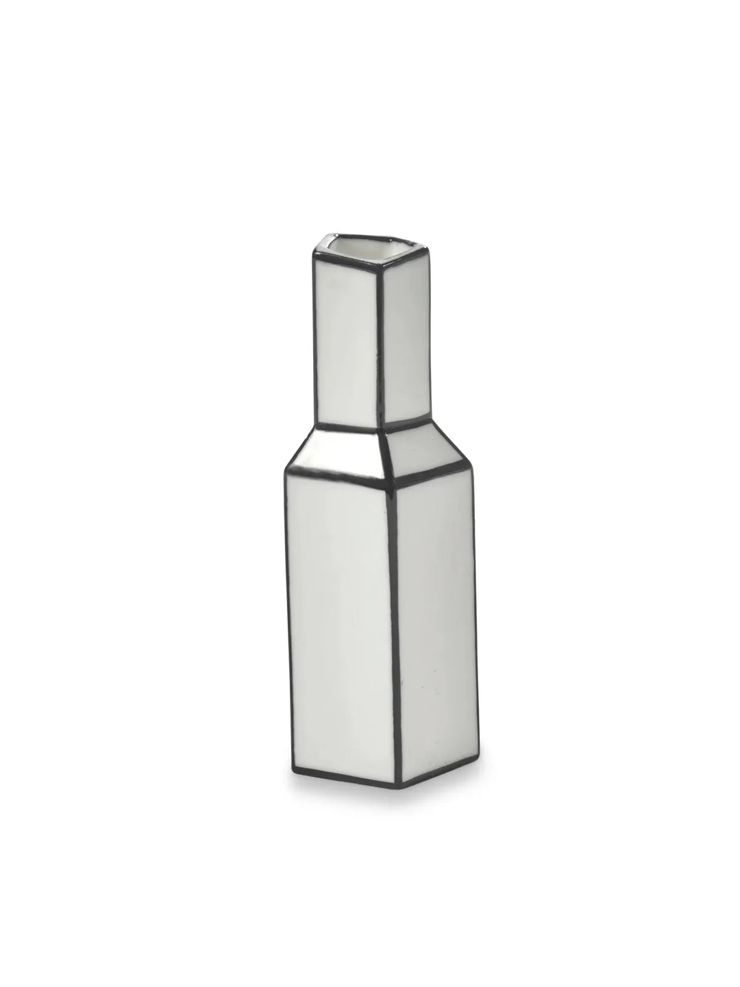 Serax - Annebet Philips - Vaas Wit/Zwart L Carte Blanche