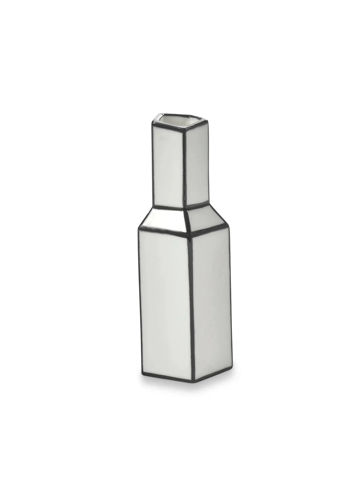 Serax - Annebet Philips - Vaas Wit/Zwart L Carte Blanche