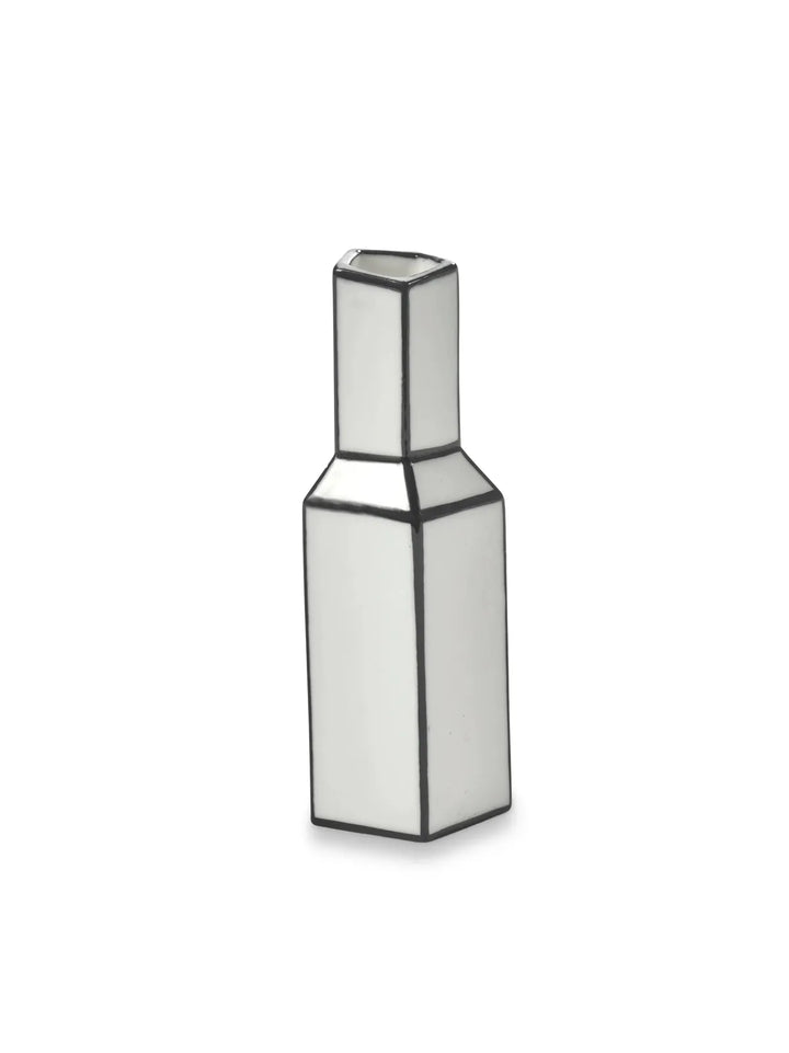 Serax - Annebet Philips - Vaas Wit/Zwart L Carte Blanche