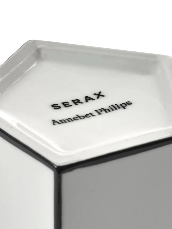 Serax - Annebet Philips - Vaas Wit/Zwart M Carte Blanche