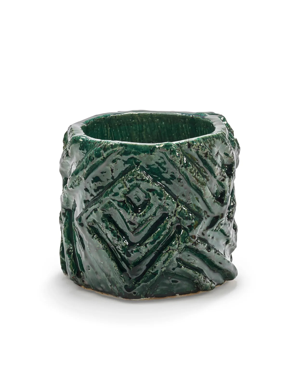 Serax - Bela Silva - Bloempot Groen 06 Look At Me